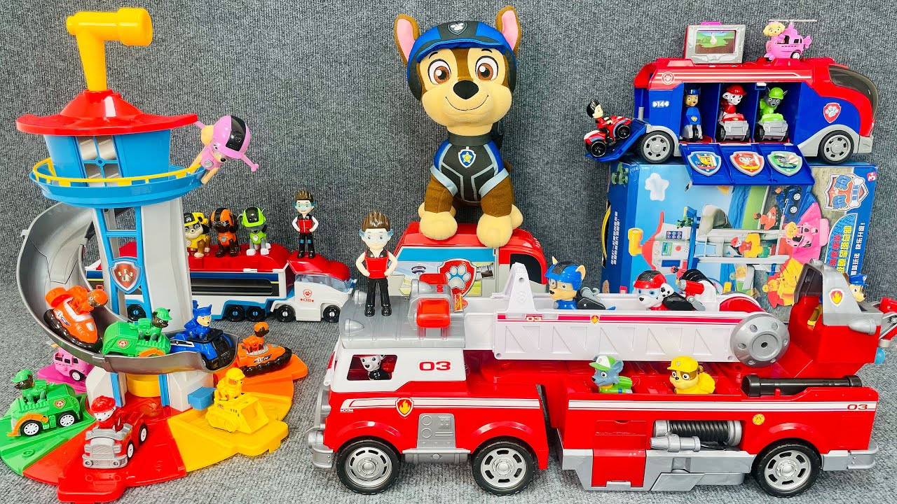 20 Minutes Satisfying with Unboxing Paw Patrol Toys Series Collection ASMR | Toy Review