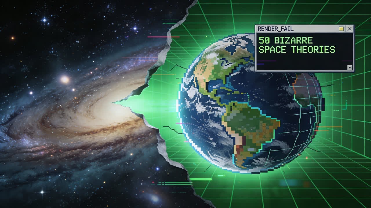 50 Bizarre Space Theories That Challenge Reality - Quantum patterns suggesting new dimensions
