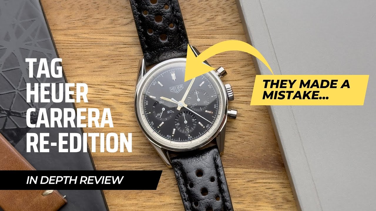I didn't expect TAG Heuer to do this! (Carrera Re-Edition 1964 CS3111 Review)