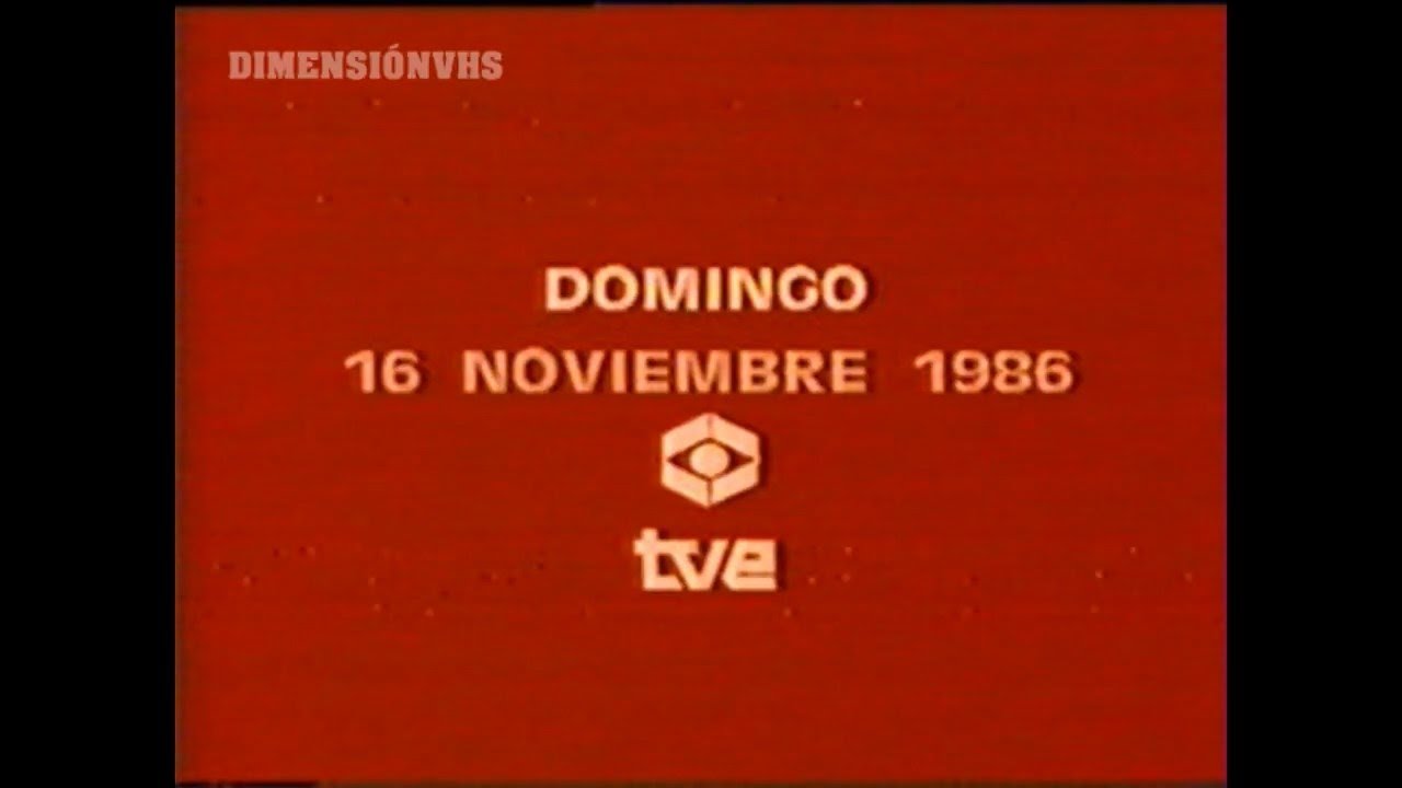 Despedida y cierre TVE1 (16-11-1986)