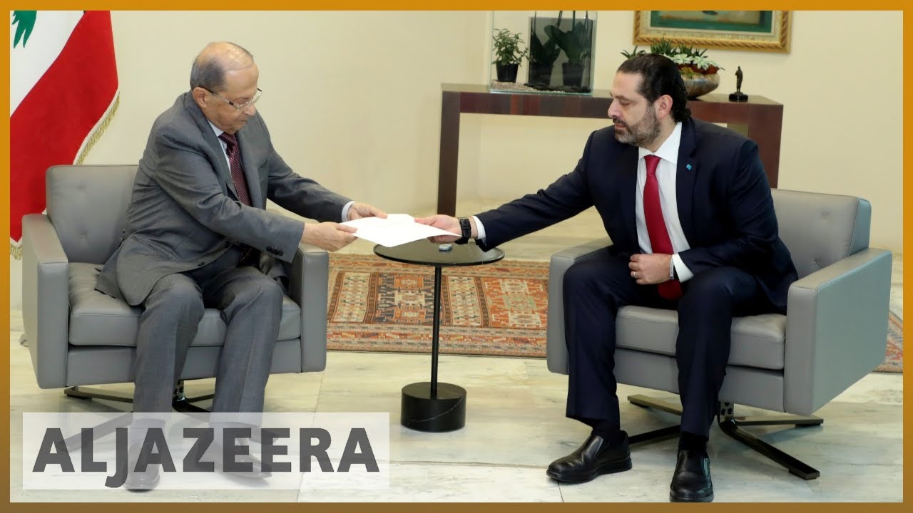 Lebanon: PM Hariri submits resignation to president, protests continue