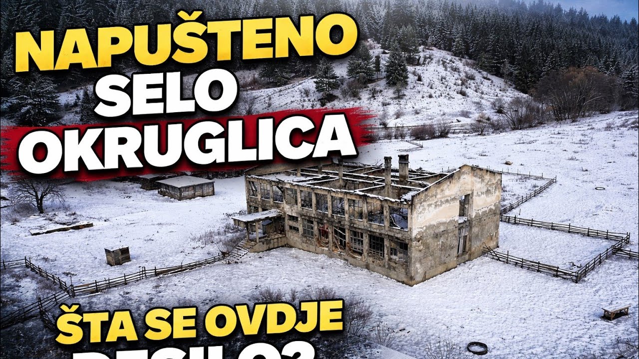 Okruglica mjesto bez stanovnika Vareš 11. decembar 2023.