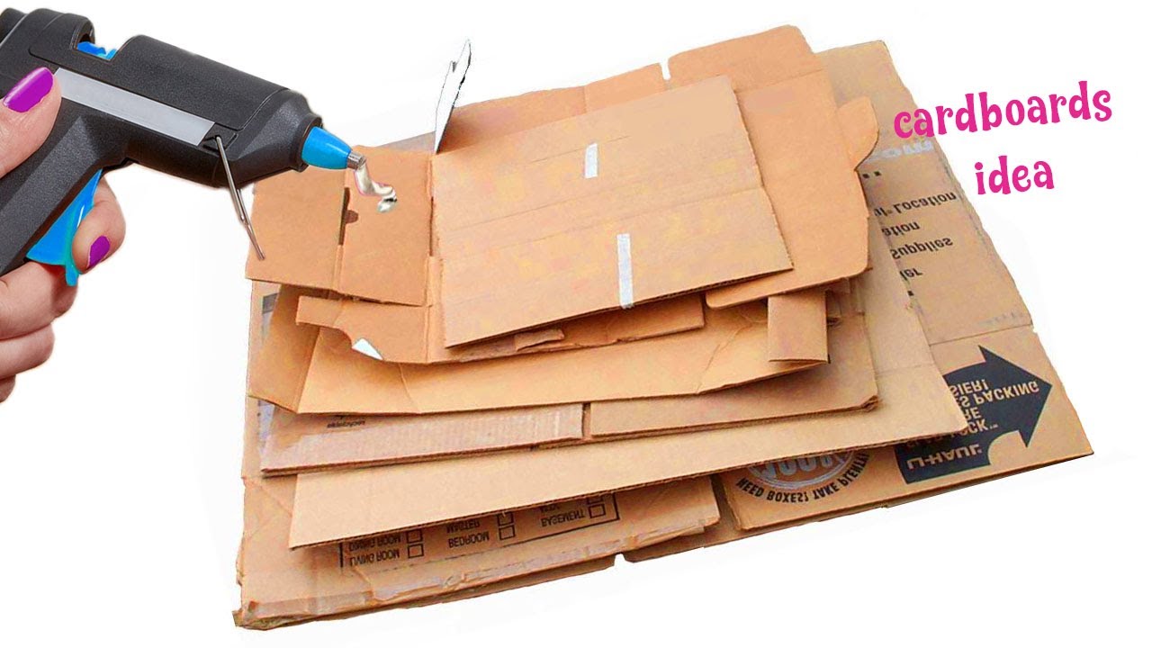 4 BRILLIANT WAYS TO REUSE/RECYCLE CARDBOARDS AT HOME!