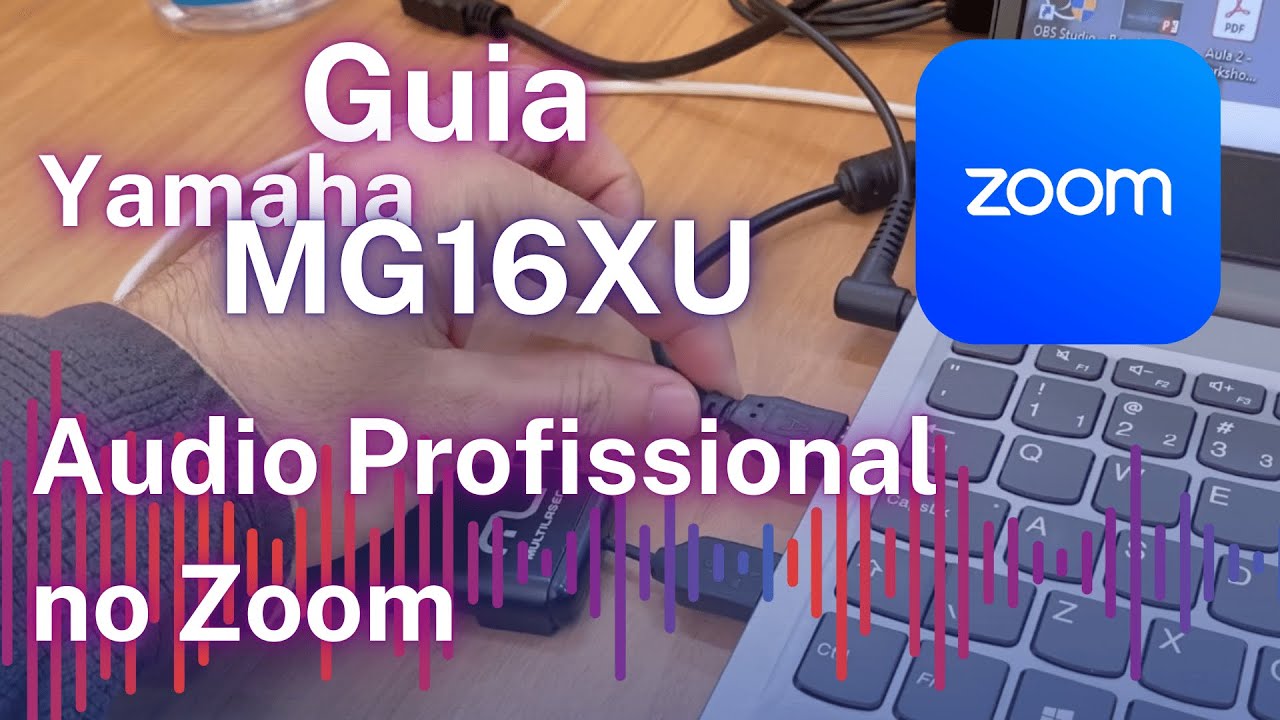 Como enviar audio profissional para o Zoom?? | Respondendo inscritos na série sobre Yamaha MG16XU