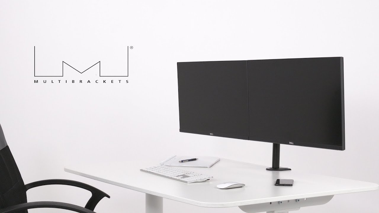 M VESA Deskmount Officeline Dual Black