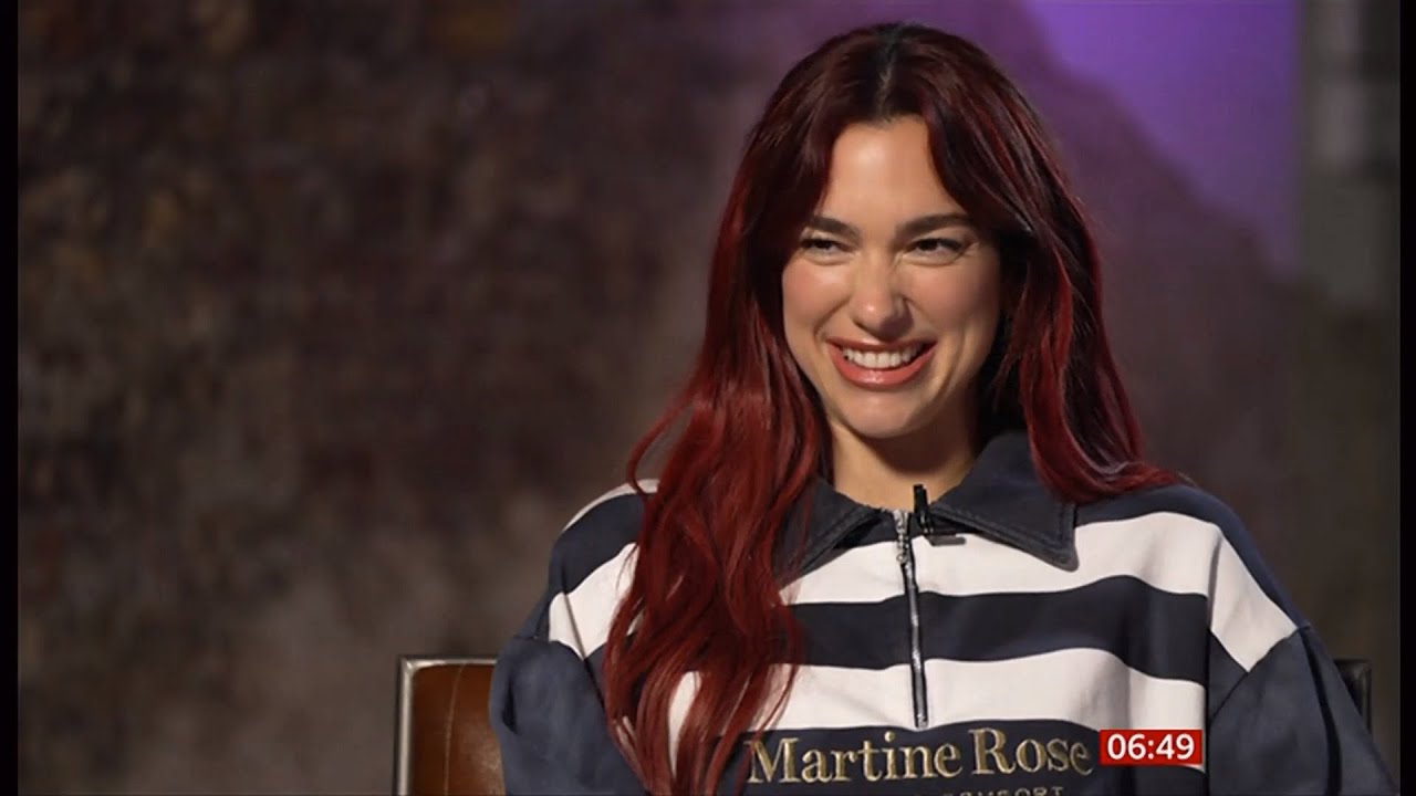 Dua Lipa interview this day in the UK - 2 May 2024