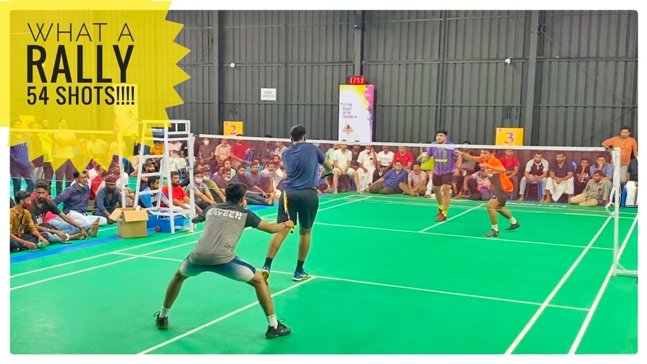 LOKESH/NAVEEN VS SYAMPRASAD/VISHNURAJENDRAN: GRAND BADMINTON TOURNAMENT STARLING ACADEMY SEMI 2021