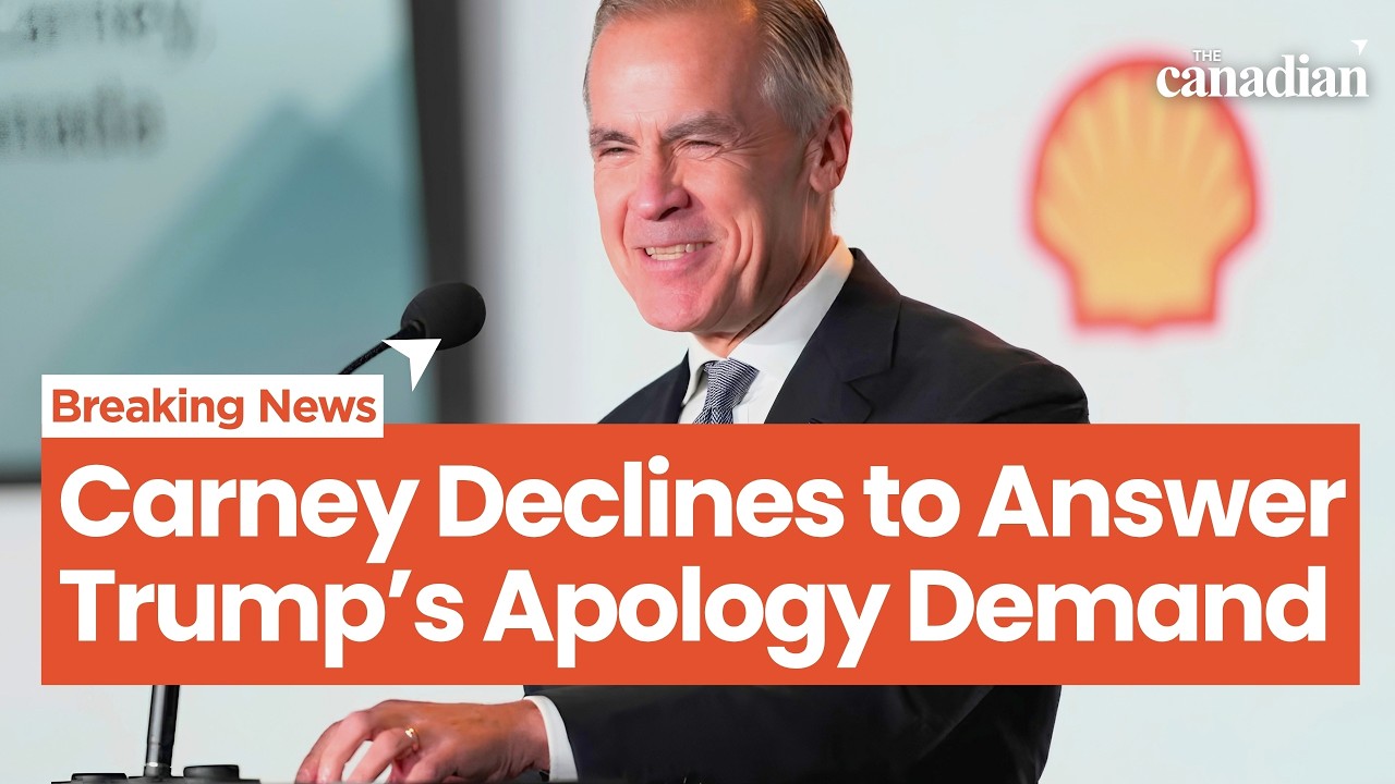 Carney Launches MAJOR Project & LAUGHS OFF Apology Demand