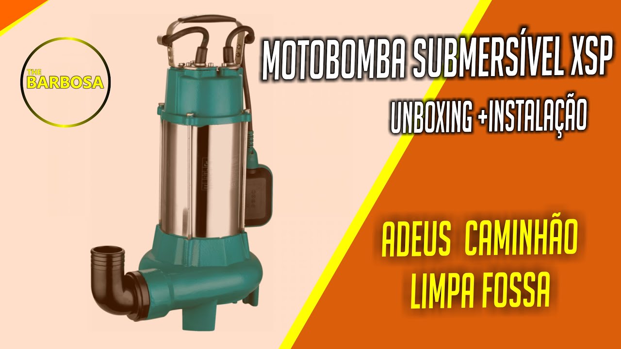 UNBOXING E INSTALAÇÃO - Motobomba Submersível Lepono XSP