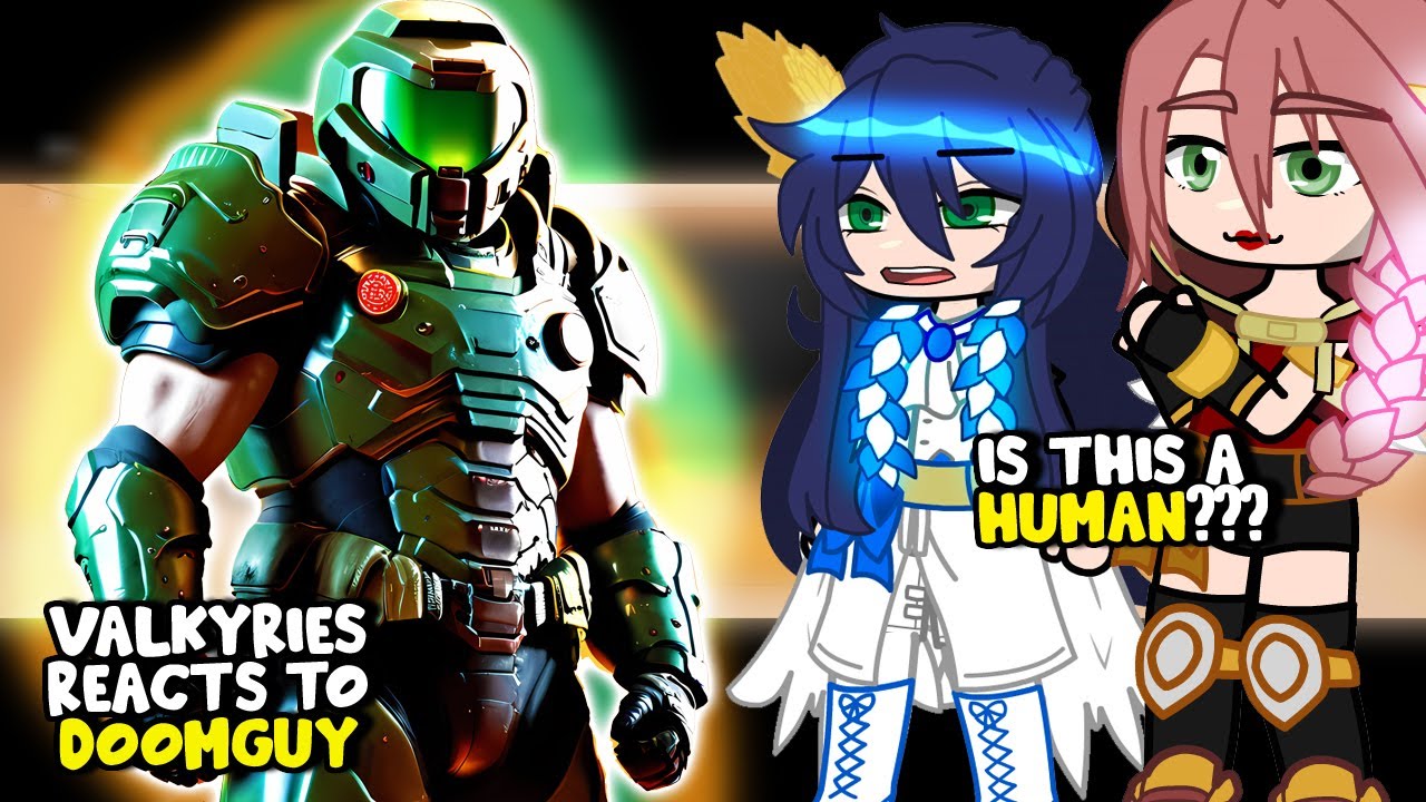 Реакция на Doom Slayer | Doom: The Dark Ages | - Gacha Club Reaction