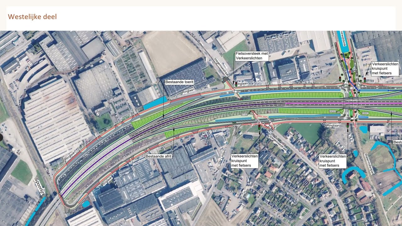 Presentatie schetsontwerp herinrichting R8 Kortrijk-Noord infomarkt 24 feb 2026