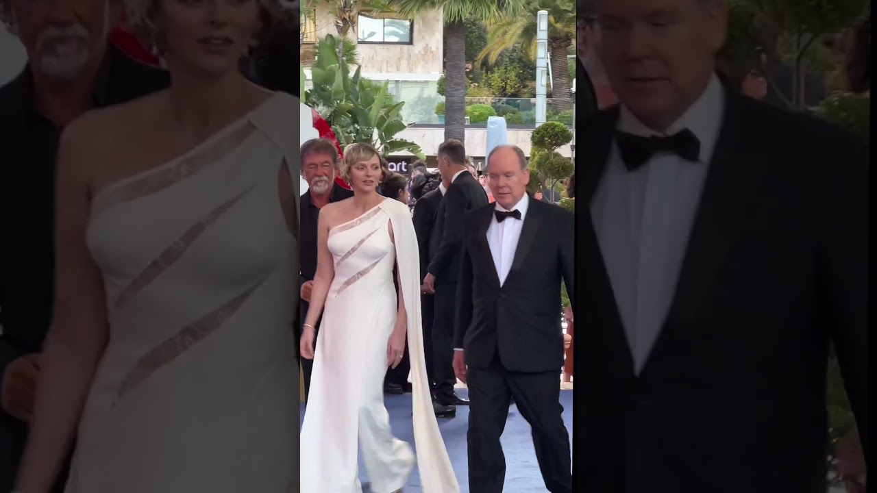 Le prince Albert II de Monaco et la princesse Charl&egrave;ne au Festival TV de Monte-Carlo ✨ - Voici