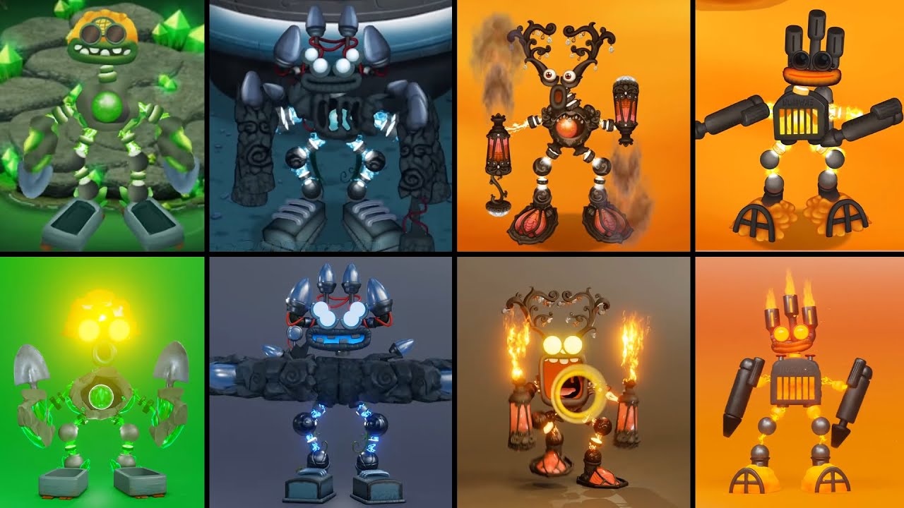 ALL Wubbox UP & DOW & Wubbox My Singing Monsters and ALL Wubbox Fanmade 5 | MSM