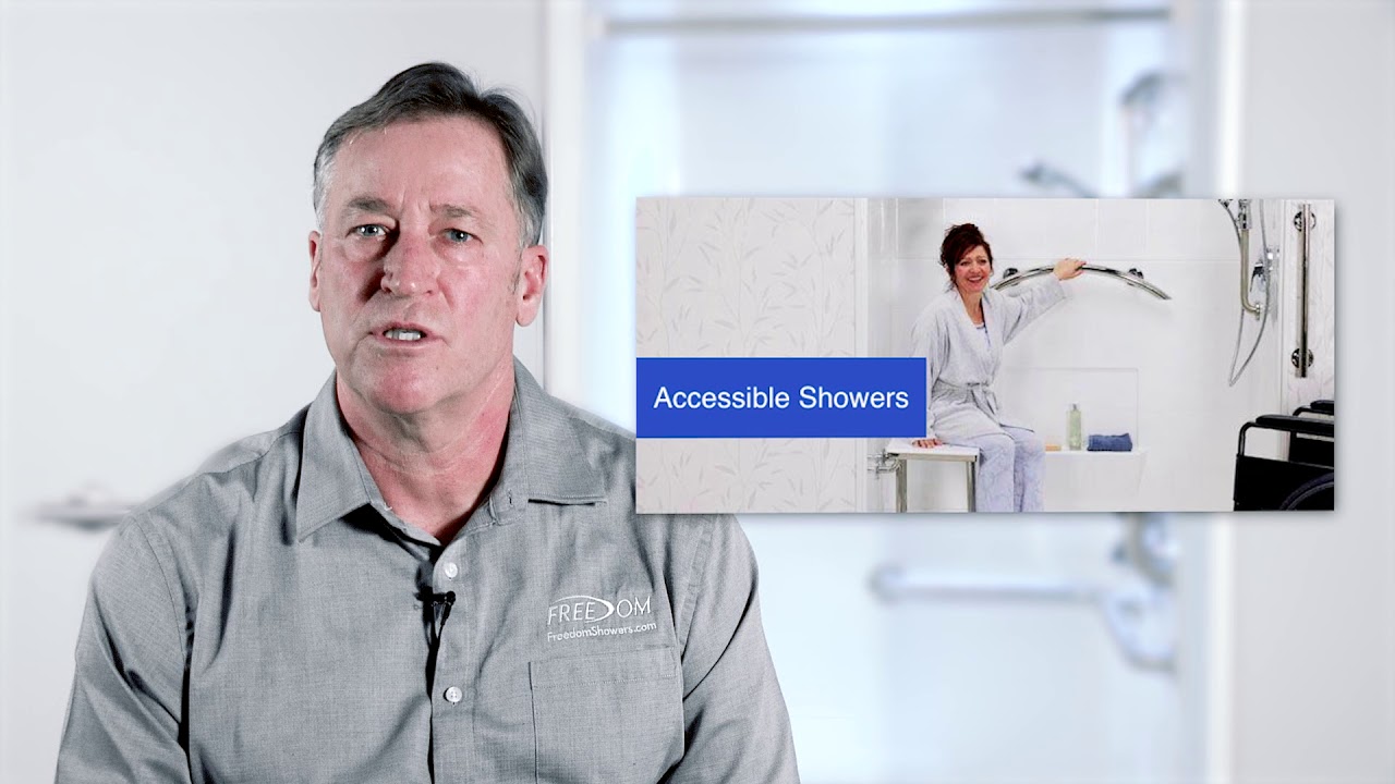 Freedom Showers - Types of Showers - ADA, Accessible, and Walk In