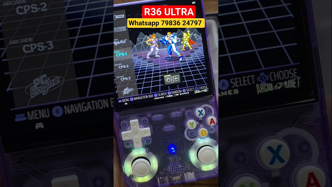 R36 Ultra stylish New cheapest Handheld Game
