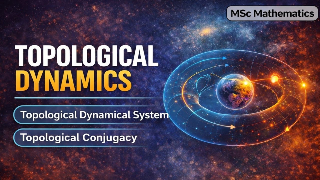 Topological Dynamics| Lecture 1: Topological Dynamical System and Topological Conjugacy 