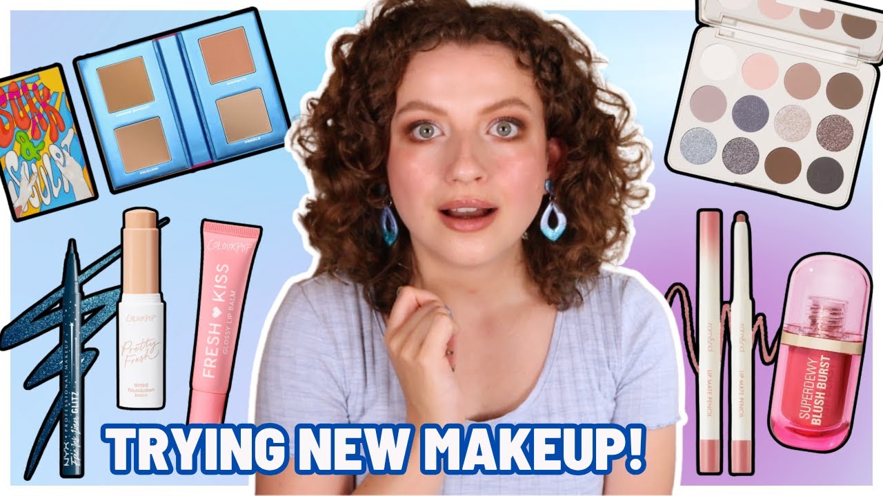 REVOLUTION SUPERDEWY BLUSH BURST, MORPHE MOON STONE PALETTE AND MORE NEW MAKEUP TESTED..