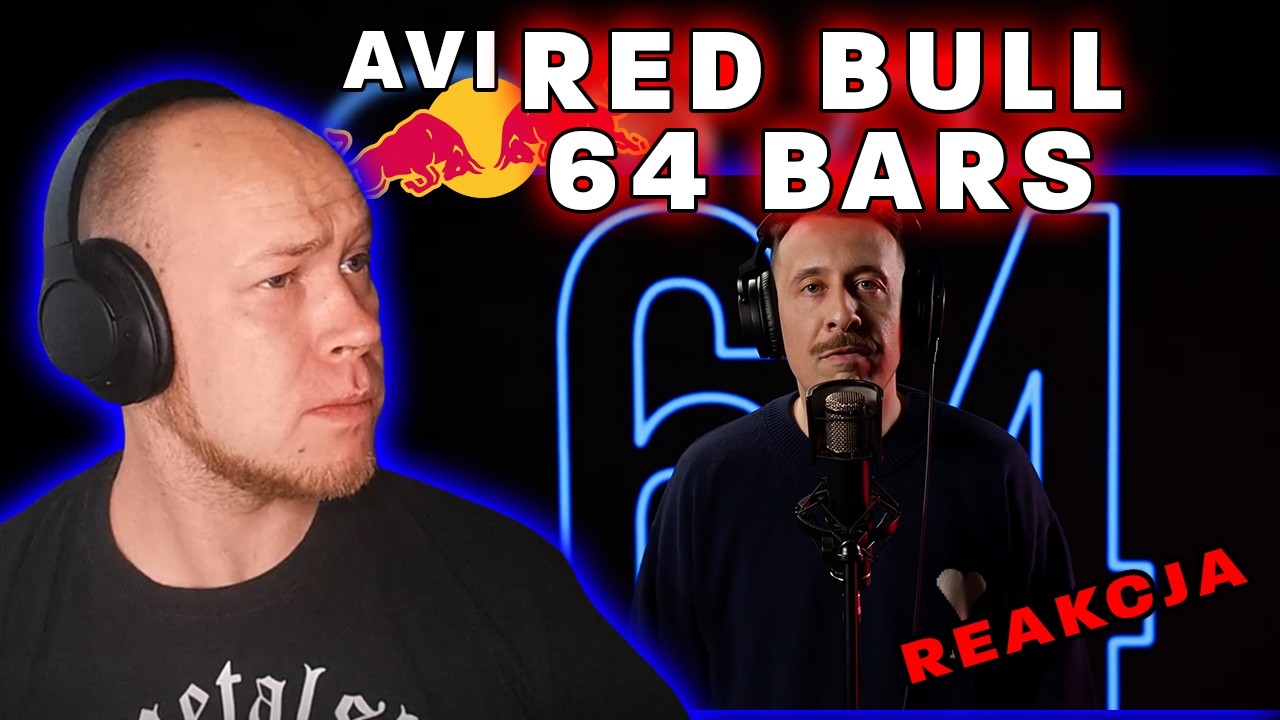 🔴AVI prod. FAVST | RED BULL 64 BARS🔵SkopzzoR REAKCJA