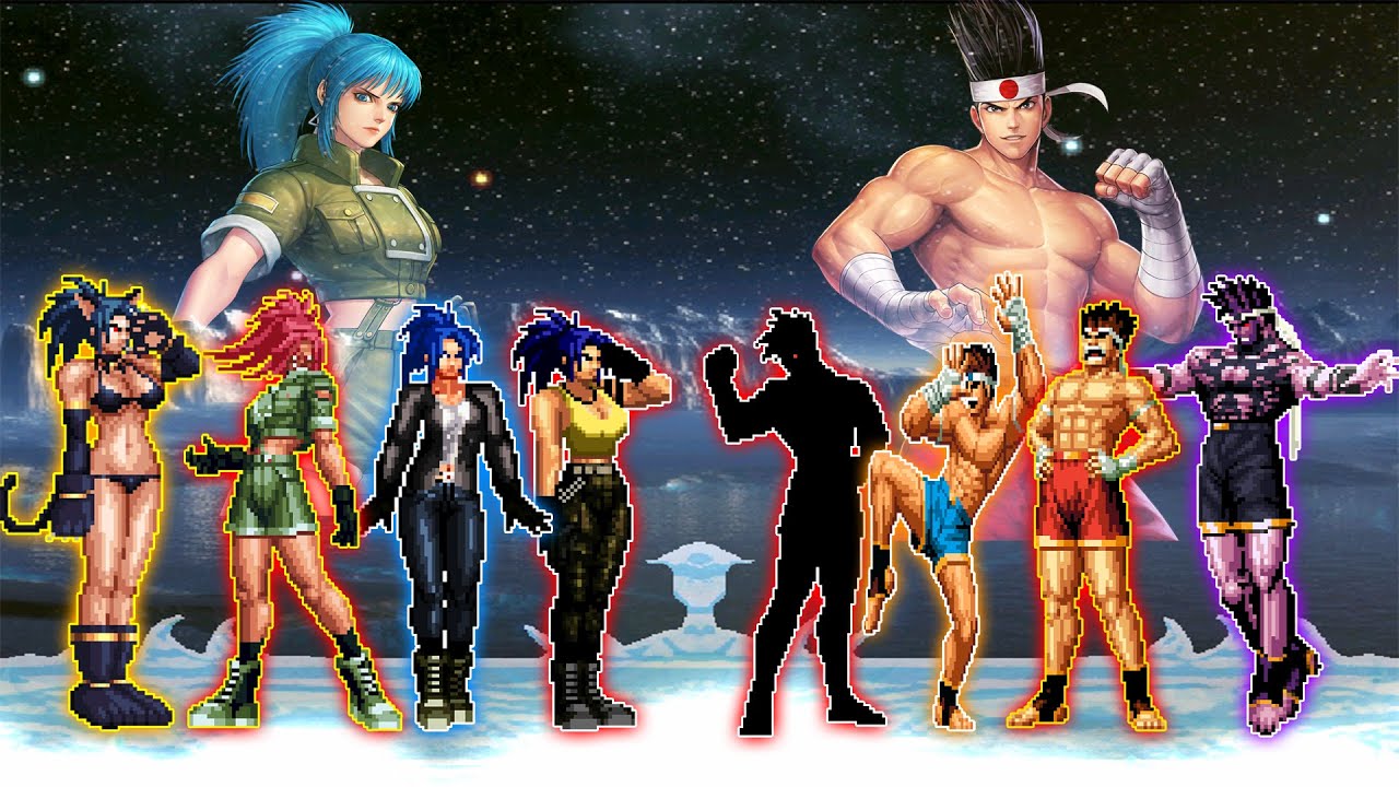 Leona Team VS Joe Team | .M.U.G.E.N.