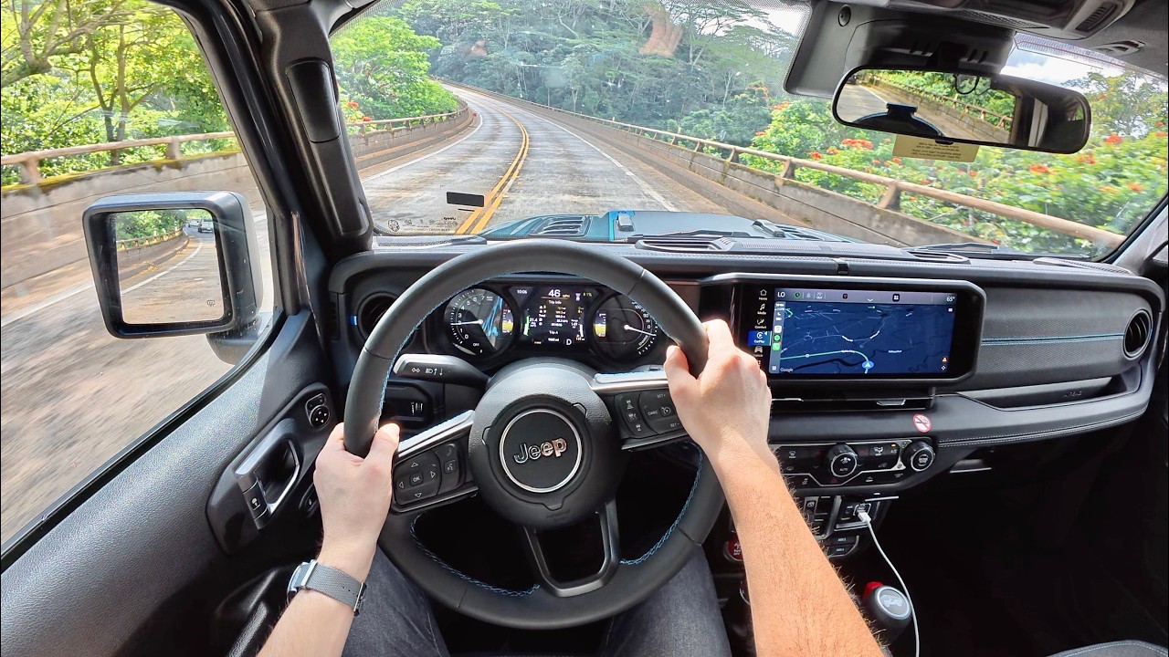 2024 Jeep Wrangler 4xe Rubicon- POV Vacation Rental (Kauai)