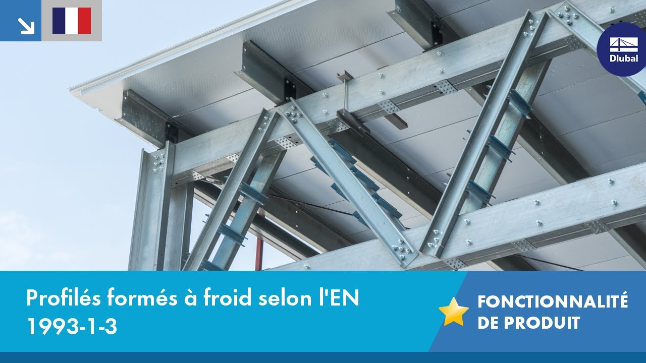 Profilés formés à froid selon l'EN 1993-1-3 avec les logiciels de Dlubal Software