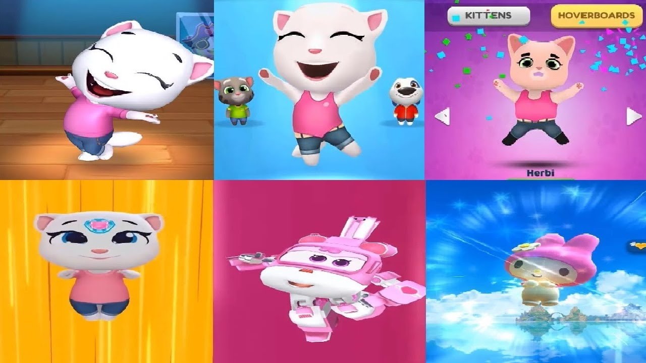 TALKING TOM GOLD RUN 1 VS  2 Tom Hero Dash Super Wings Jett Run  SONIC DASH Pet runner Cat run games