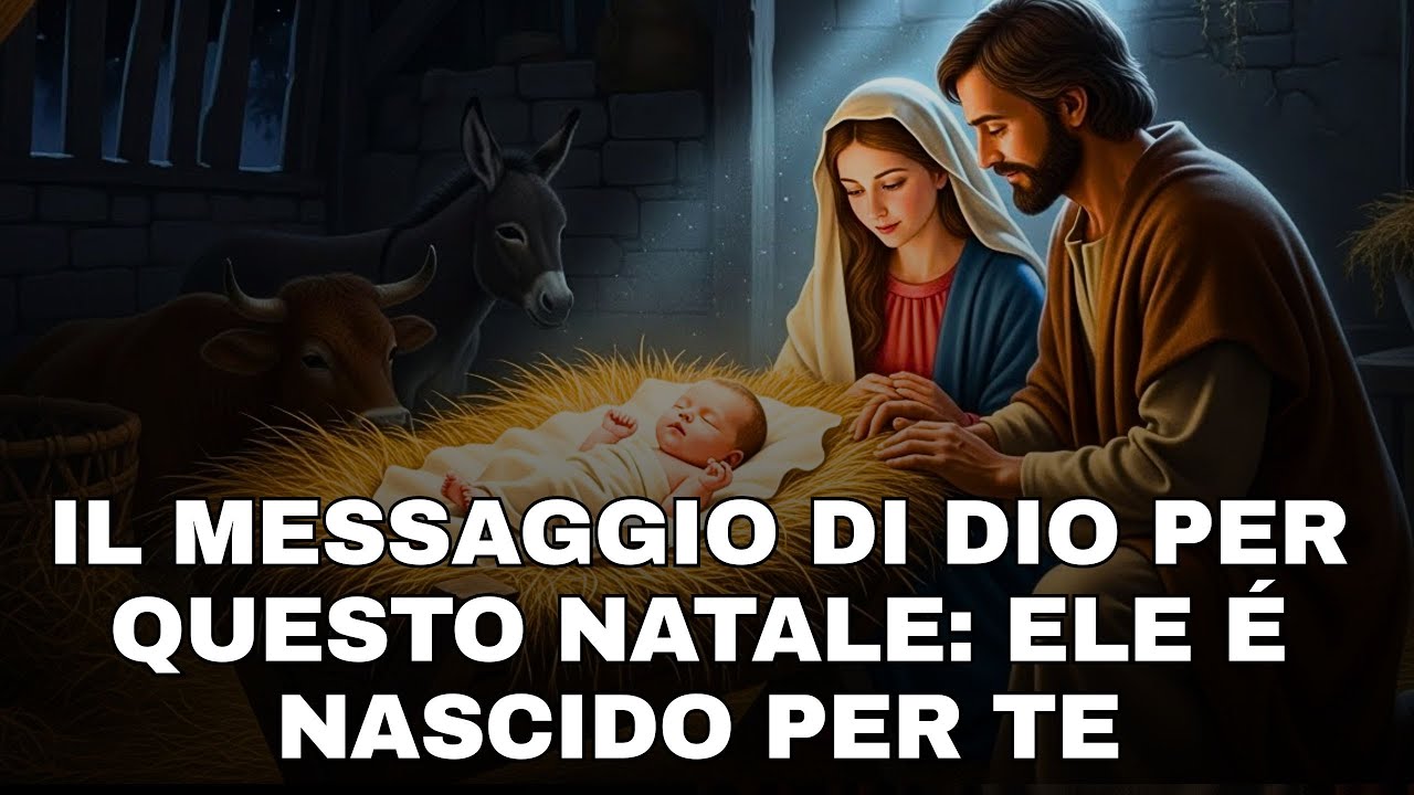 IL MESSAGGIO DI DIO PER QUESTO NATALE: ELE É NASCIDO PER TE