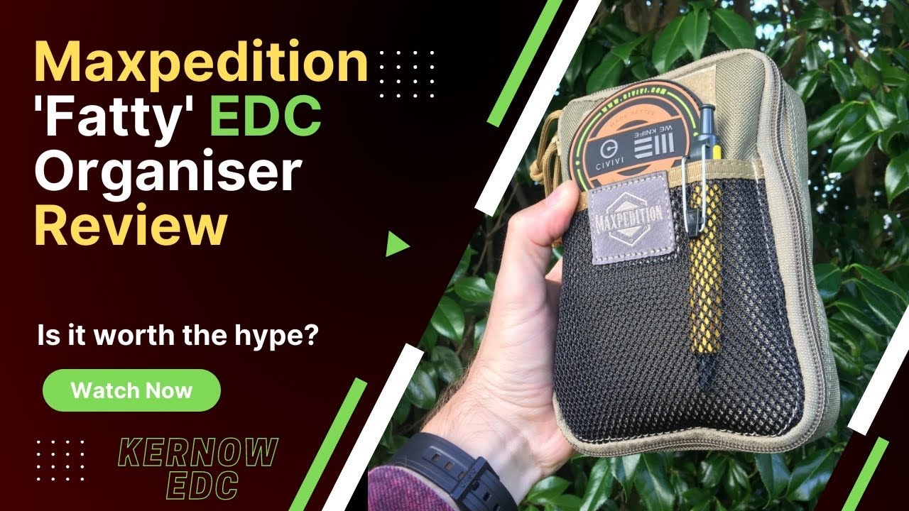 Maxpedition ‘Fatty’ Review //Bushcraft EDC Pocket Organiser Pouch