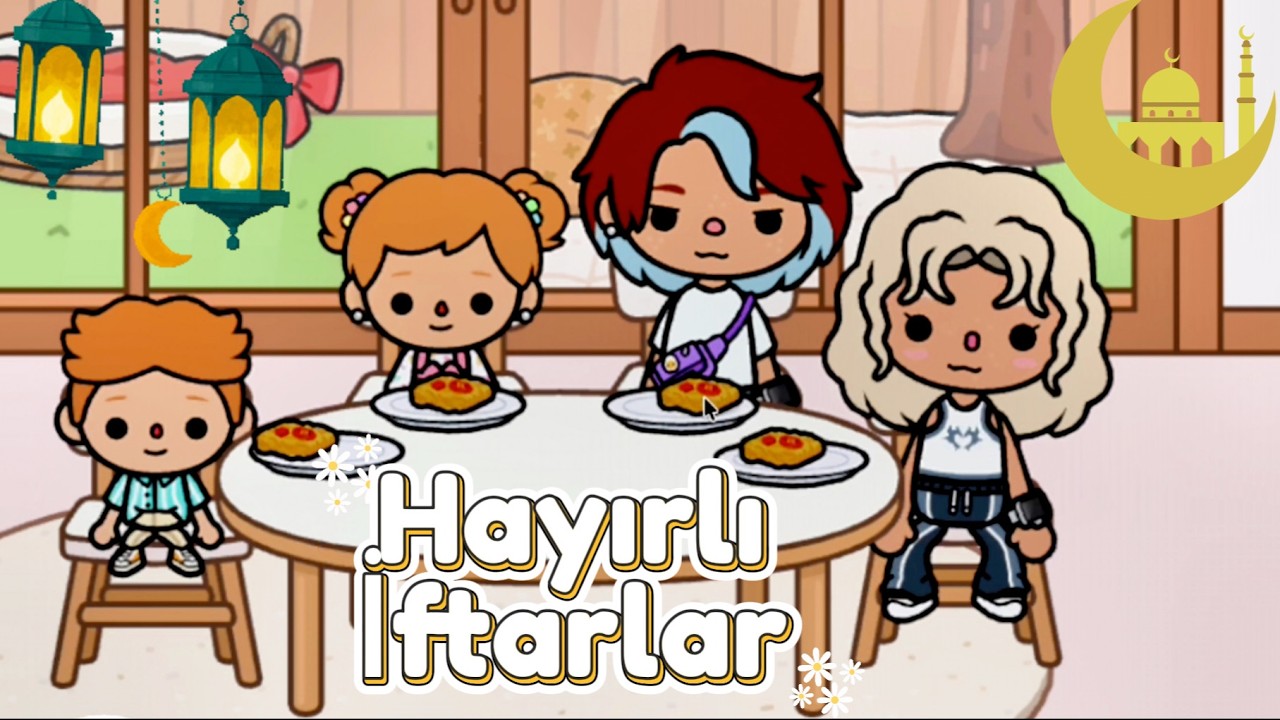 Çocuklar Oruç Tuttu / Bol Sohbetli / Toca Boca World Türkçe | TOCA YOKO *Vioced