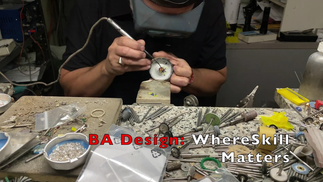 Wax Tree Build Building for Jewelry Casting by Brandon Adams of Brandon Adams Jewelry Las Vegas