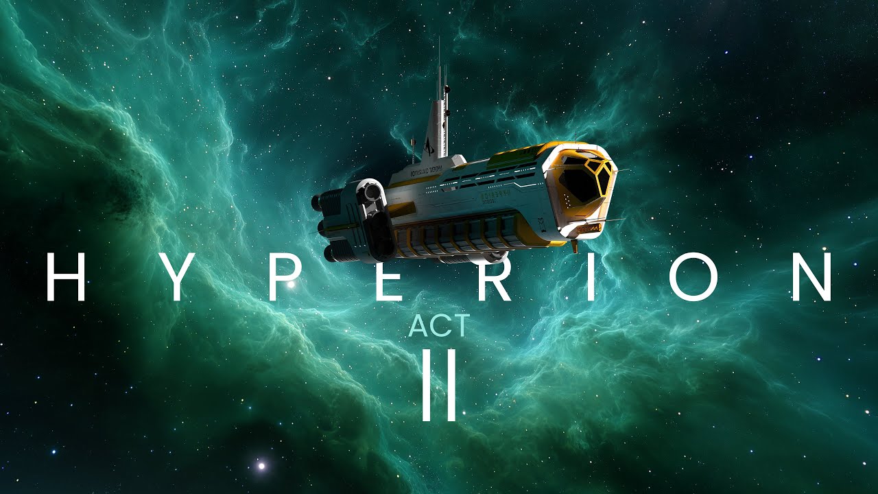HYPERION  II - ( NO AI ) Epic Sci-Fi Cinematic Space Journey Ambient Music ( STARFIELD inspired )