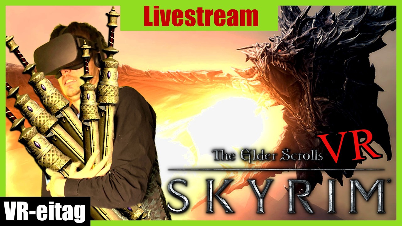 [Skyrim VR - Modded] war noch nie so (be-)rührend! | VR-eitag