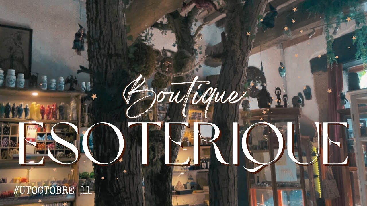 Je vous emmène dans ma boutique ésotérique préférée ! 🧿🍂 - Utoctobre 11