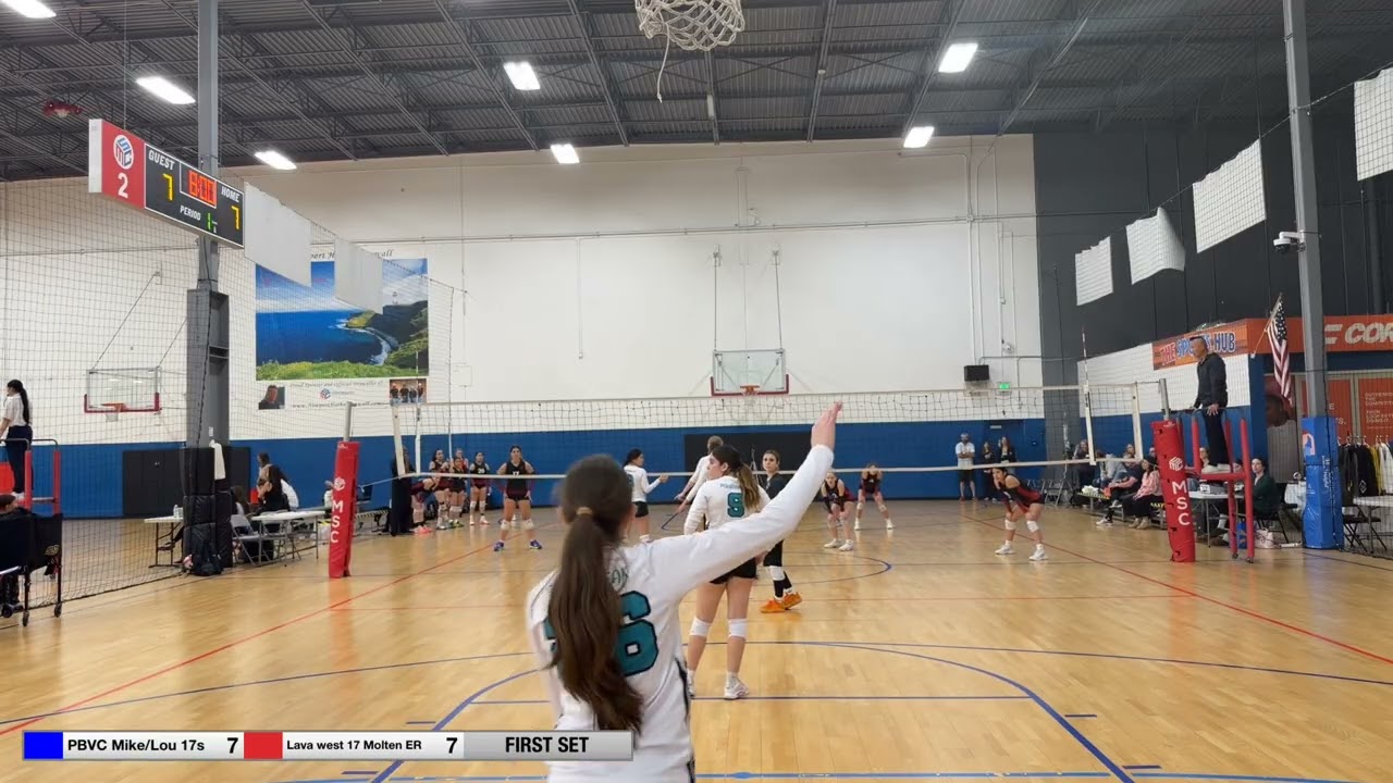 PBVC Mike/ Lou 17s vs Lava West 17 (First Set)