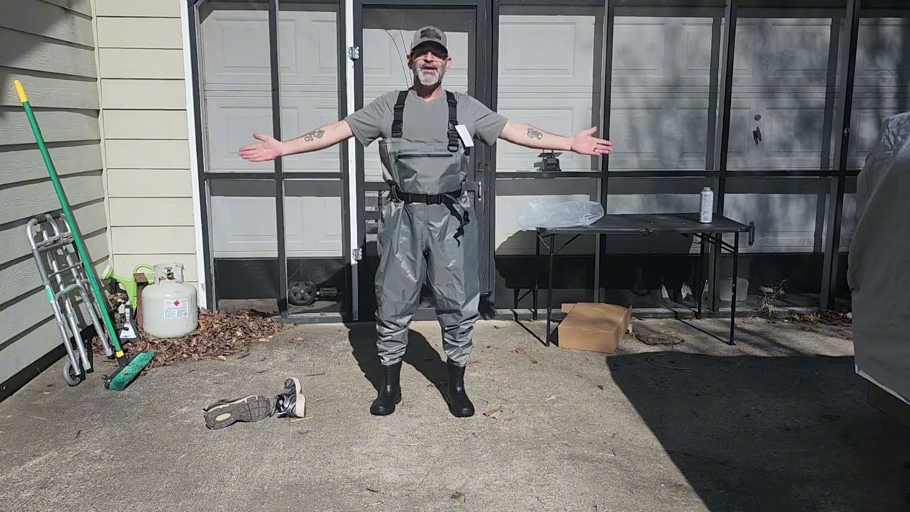 PVC Chest Wader with Boots for Duck Hunting & Fly Fishing