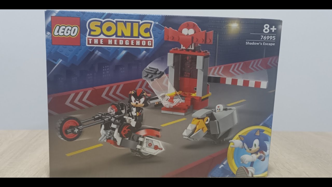 LEGO Sonic The Hedgehog SET 76995 Shadow´s Escape UNBOXING