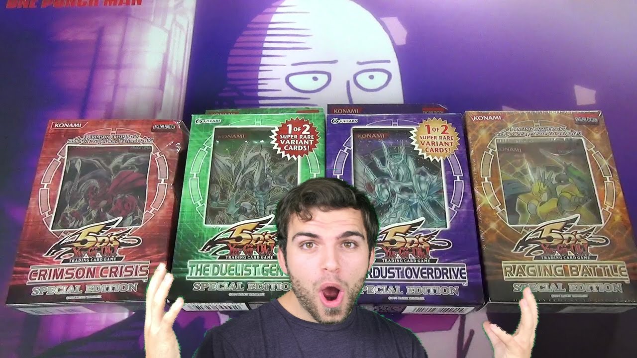 YuGiOh 5ds Special Edition Box Opening! Crimson Duelist and the Overdrive Battles!!