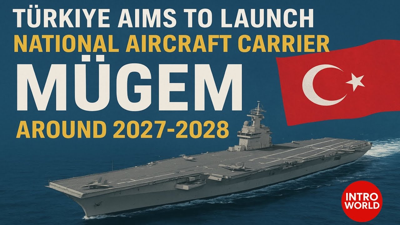 M&Uuml;GEM: T&uuml;rkiye&rsquo;s Future Aircraft Carrier Unveiled.