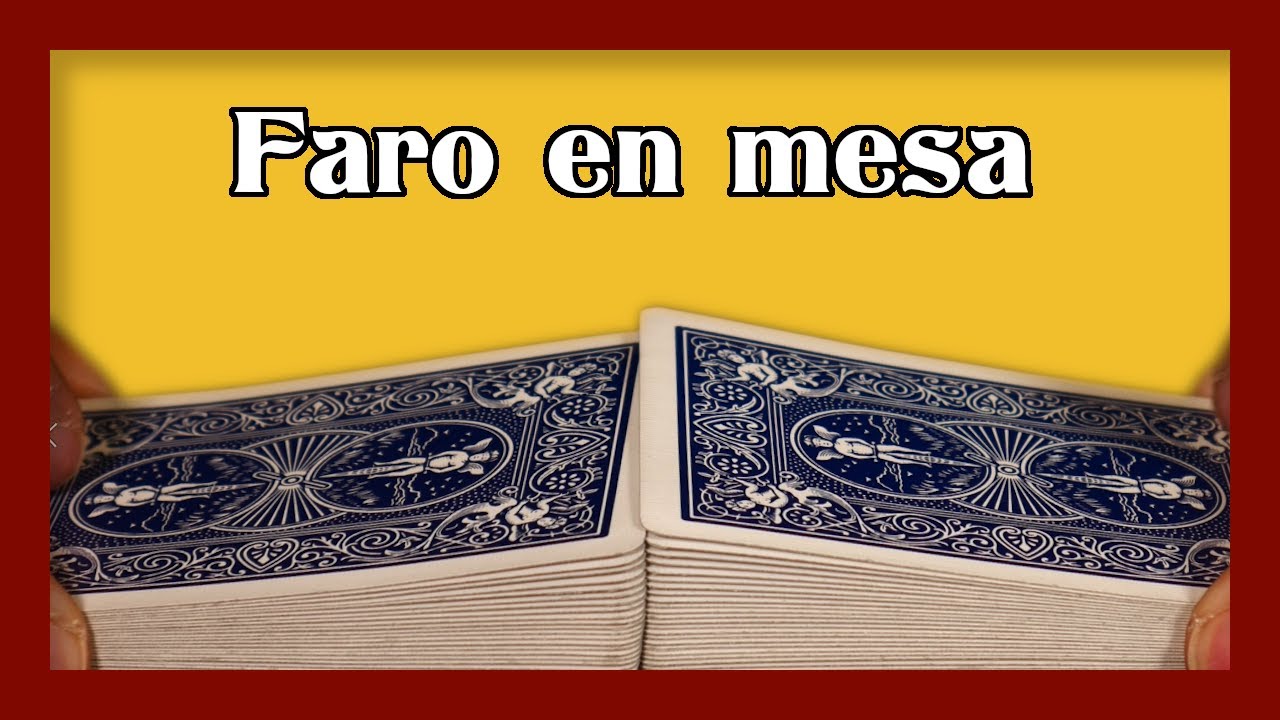 Haz la faro en la mesa en 1 mes [RETO 12 TÉCNICAS | DICIEMBRE - Mezcla la baraja de forma PERFECTA