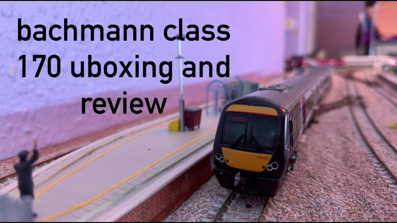 Bachmann class 170 cross country unboxing and review