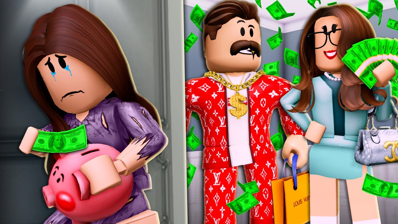 Вырос в бедности в богатой семье! (Фильм Roblox)