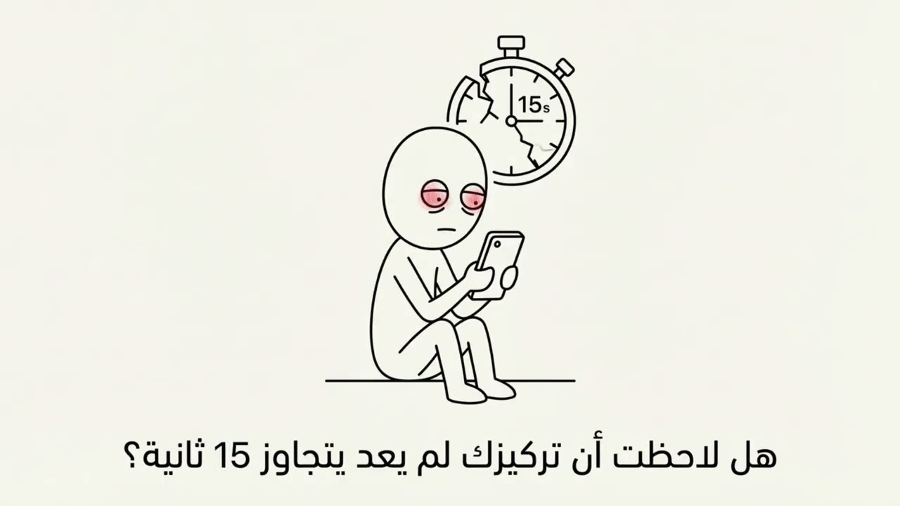 لماذا فقدنا التركيز؟{عقلك مُبرمج ضدك!}