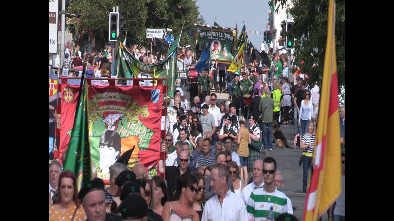 Thousands at huge Hunger Strike Commemoration in Castlewellan