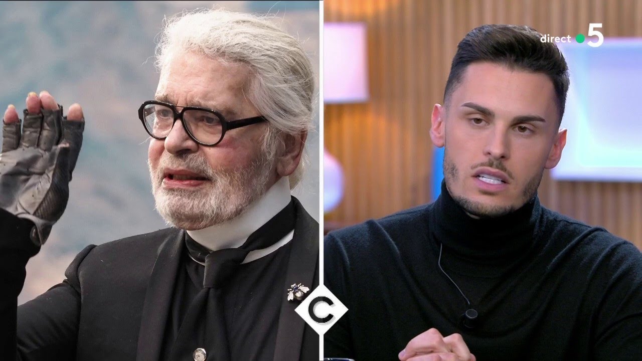 Baptiste Giabiconi : l'héritier de Karl Lagerfeld - C à Vous - 26/02/2020