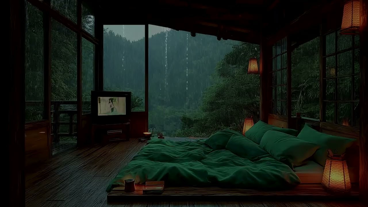 Tranquil Rainview: Relaxing Rain Sounds for Sleep & Focus | Calming Rainfall for Stress Relief