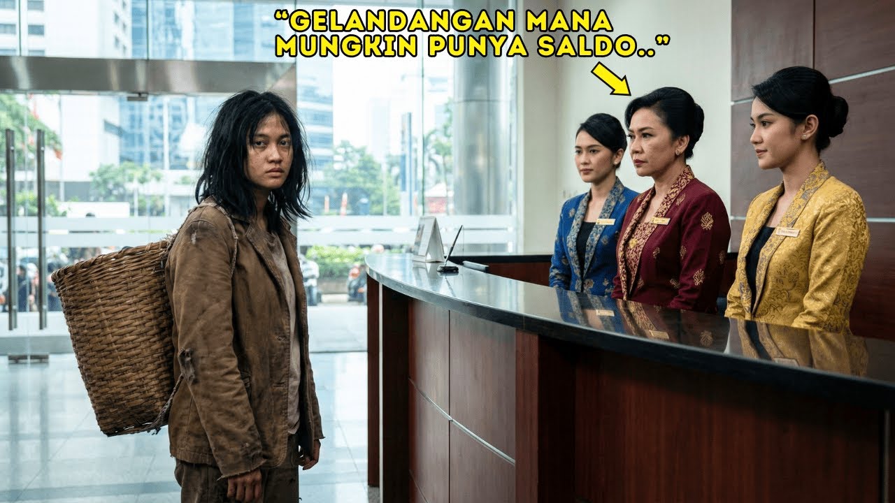 GADIS GEMBEL MASUK BANK DAN DIREMEHKAN SEMUA ORANG — SAAT SALDONYA DIBUKA, SELURUH RUANGAN MEMBEKU