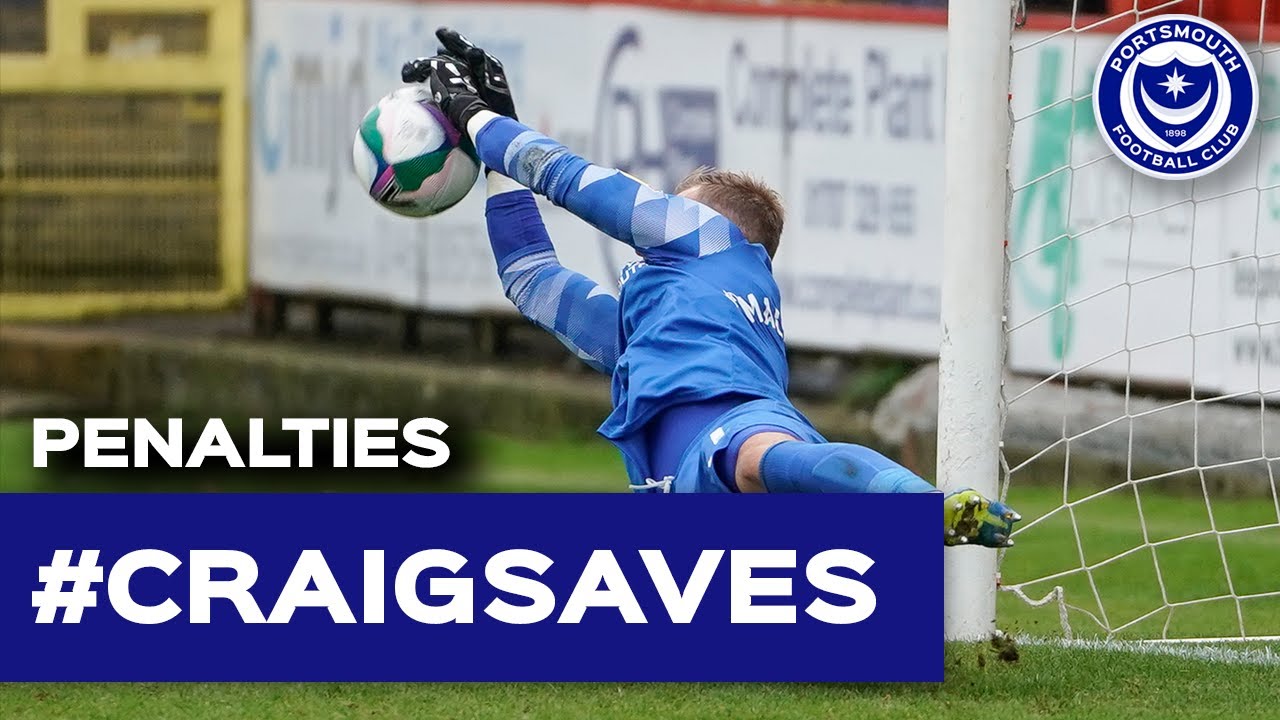 THREE penalty saves in a row! | Full Shootout | Stevenage 3-3 Pompey (1-3 on pens)