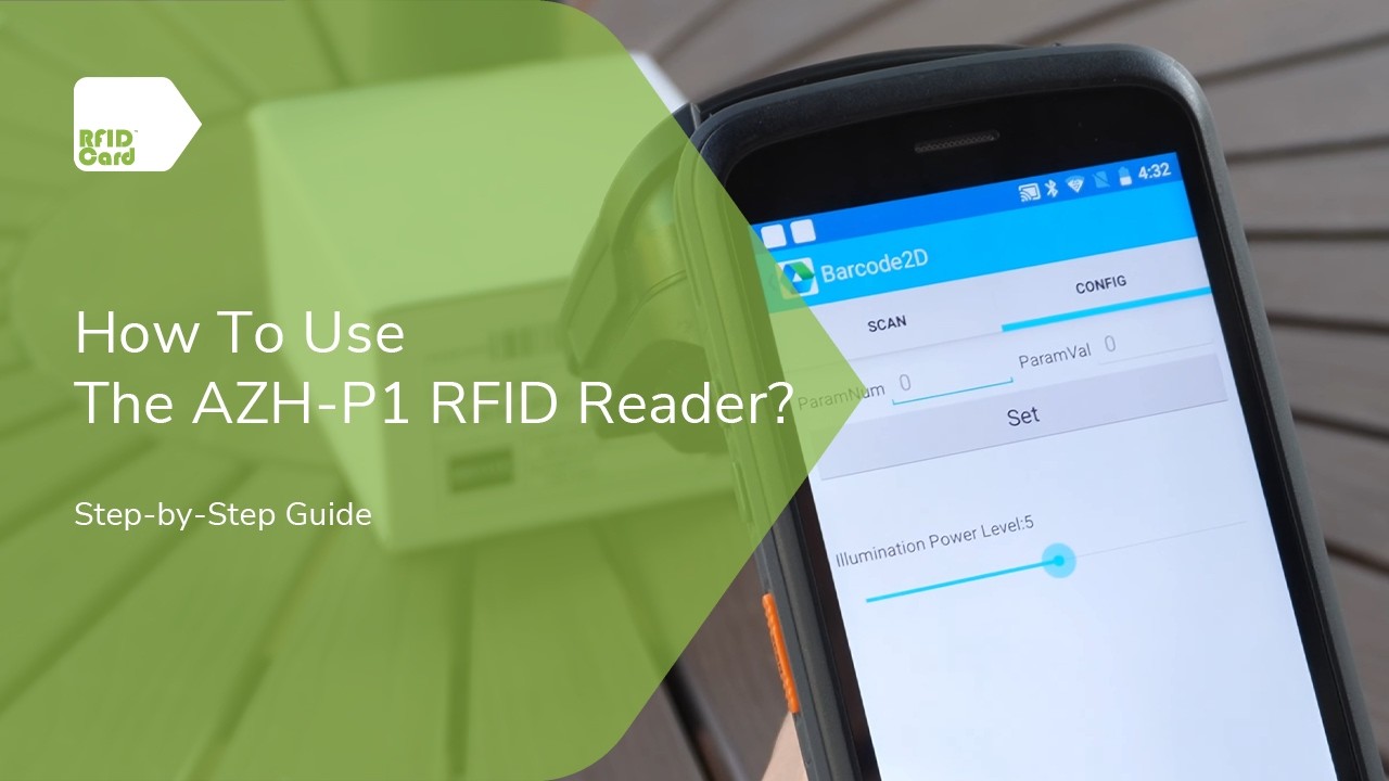 How To Use The AZ-C72 RFID Handheld Reader? Step-by-Step Guide