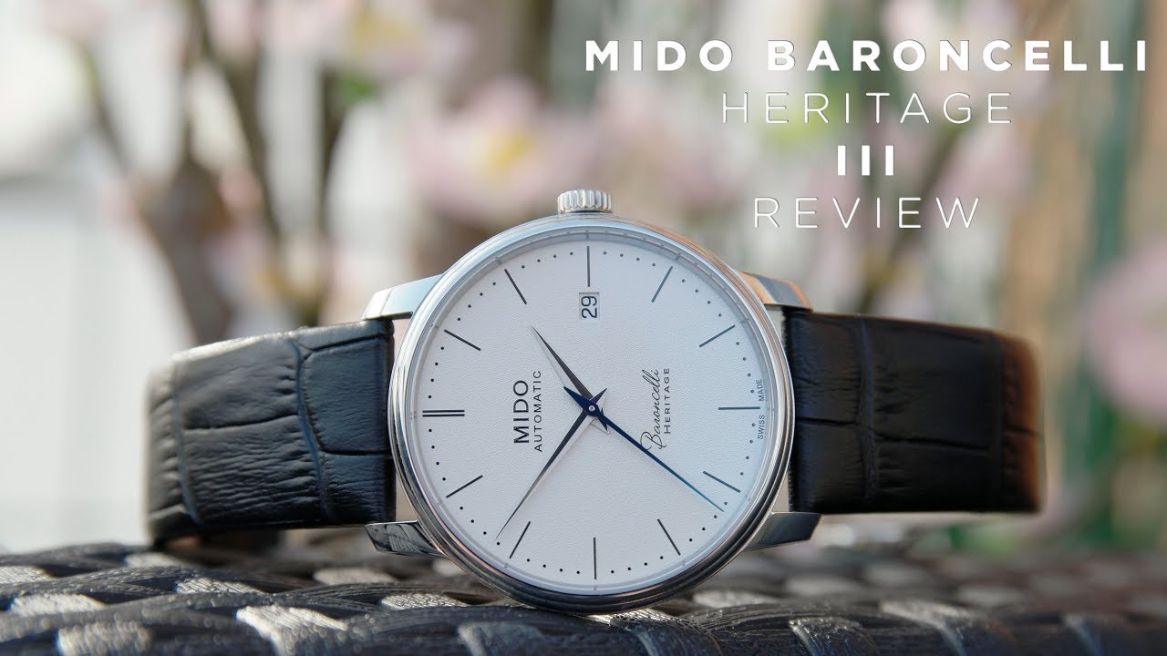 Обзор Mido Baroncelli Heritage III 39 мм | Лучшие нарядные часы до 1000 долларов