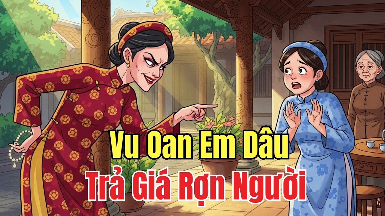Chuyện Nhân Quả: Vu Oan Em Dâu Hiền Lành – Mợ Hai Trả Giá Trong Vạc Dầu Sôi